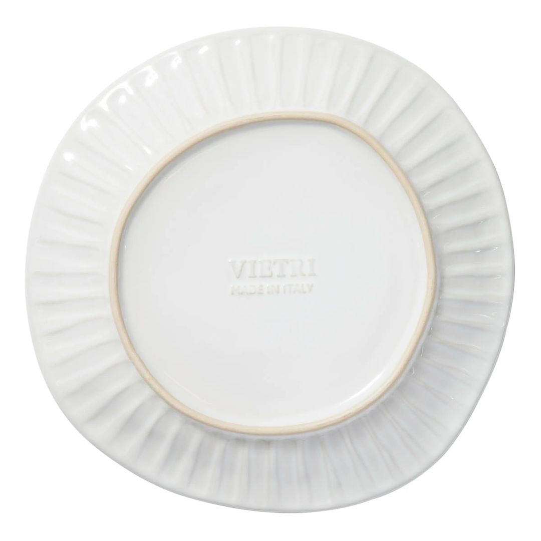 Vietri White Stripe Side Plate 20cm