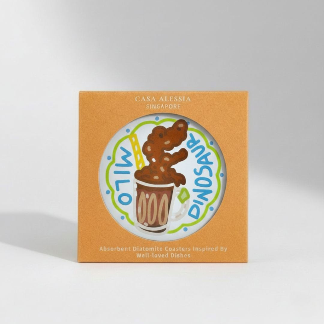 Milo Dinosaur Diatomite Coaster