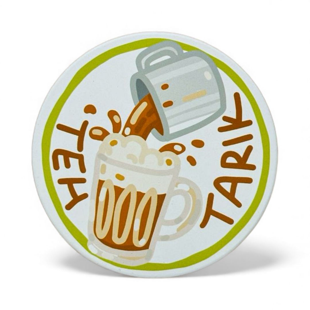 Teh Tarik Diatomite Coaster