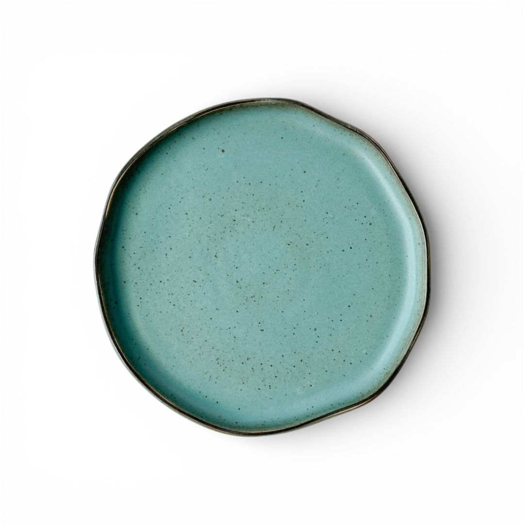 Wabi Ceramic Dessert Plate (2/4) - SECONDS