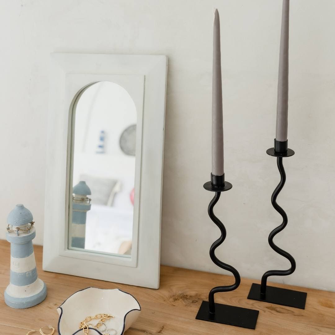 Piana Wavy Candle Holder