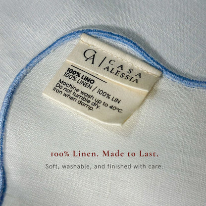 Como Scallop Linen Napkin (Set of 2/4)