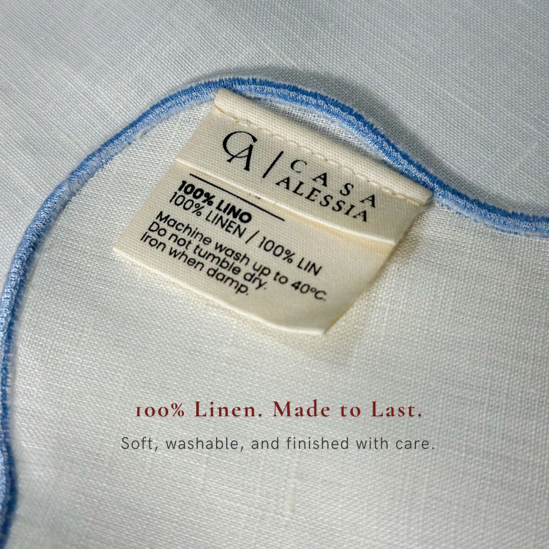 Riva Scallop Linen Napkin (Set of 2/4)