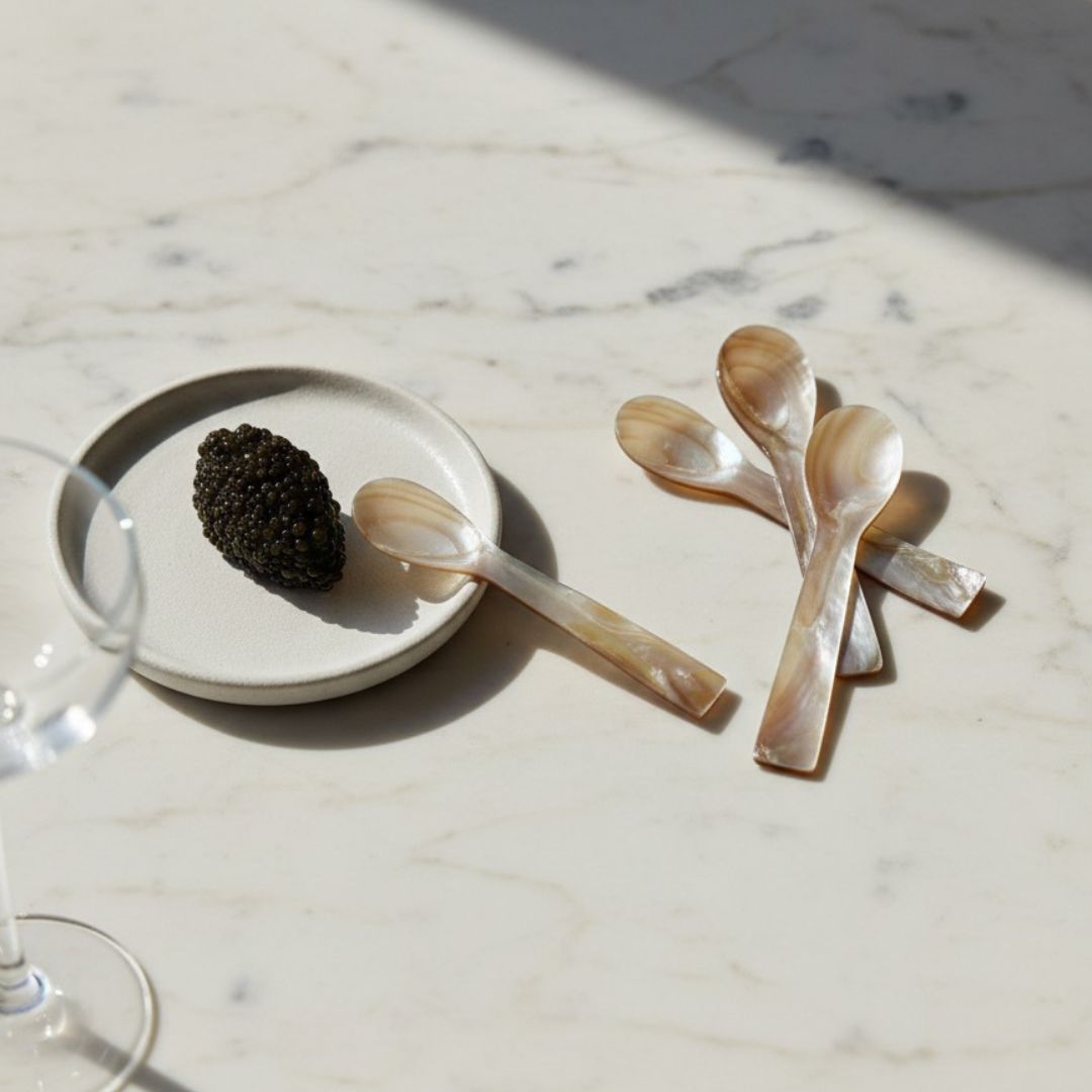Mother of Pearl Teaspoons (Set of 4)