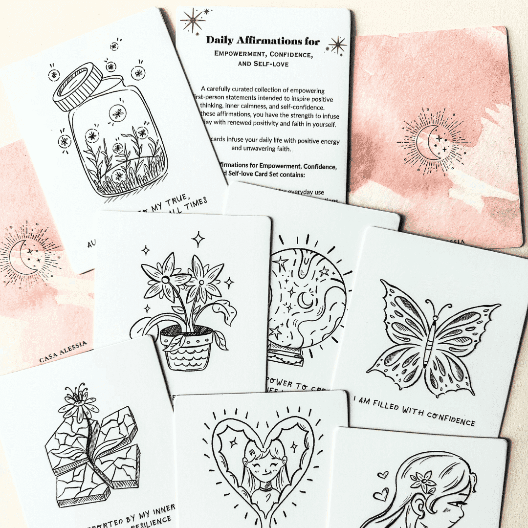 Daily Affirmation Cards (30 cards)