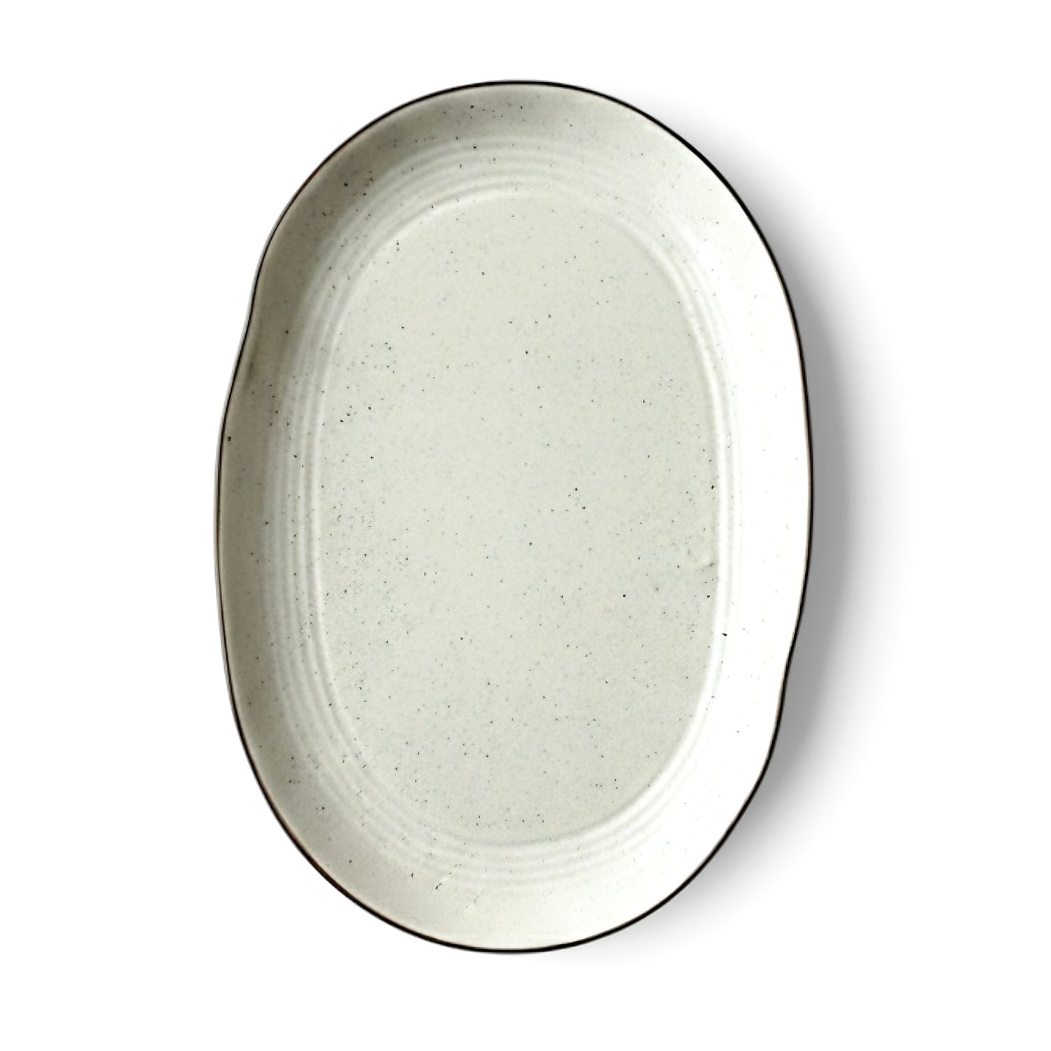 Wabi Large Oval Serving Platter - SECONDS