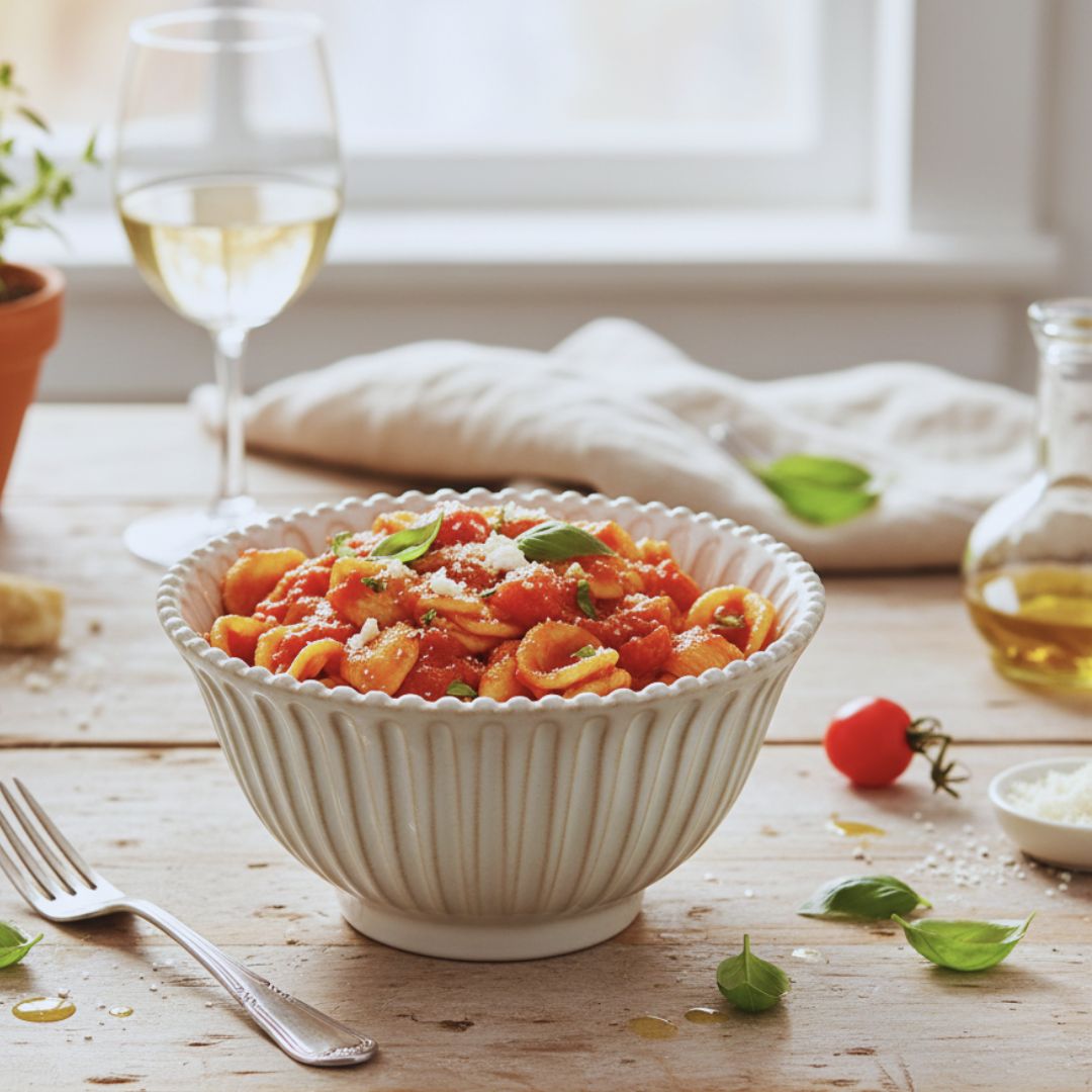 Brenta Ribbed Serving Bowl (18cm)