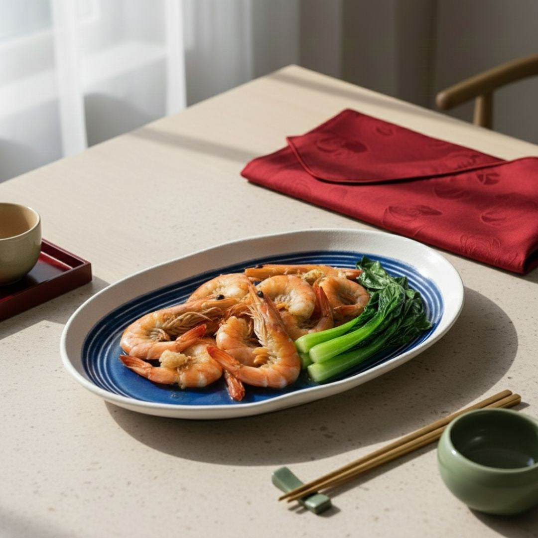 Oval Platter, Sharing Plates &amp; Bowls Set