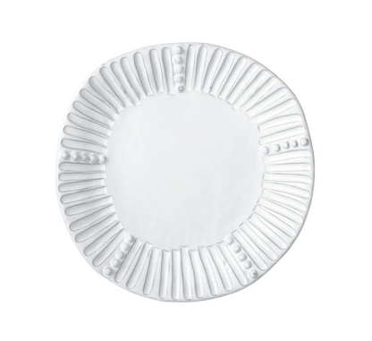 Vietri White Stripe Side Plate 20cm