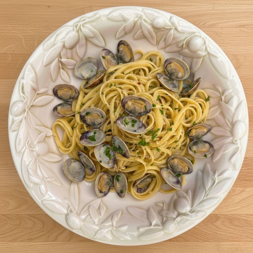 Tuscan Olives Large Round Serving Bowl 30cm