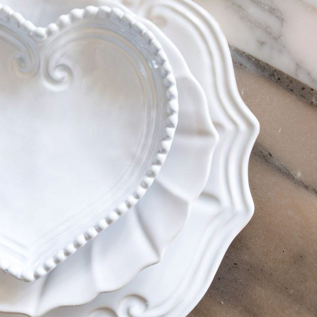 Italian Heart Dessert Bowl (16cm)