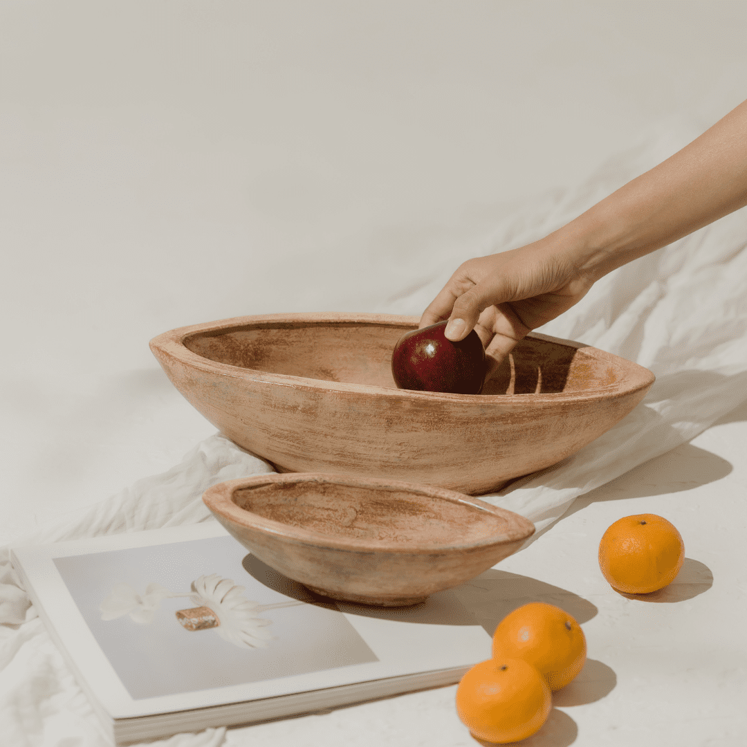 Sifnos Terracotta Bowl Set