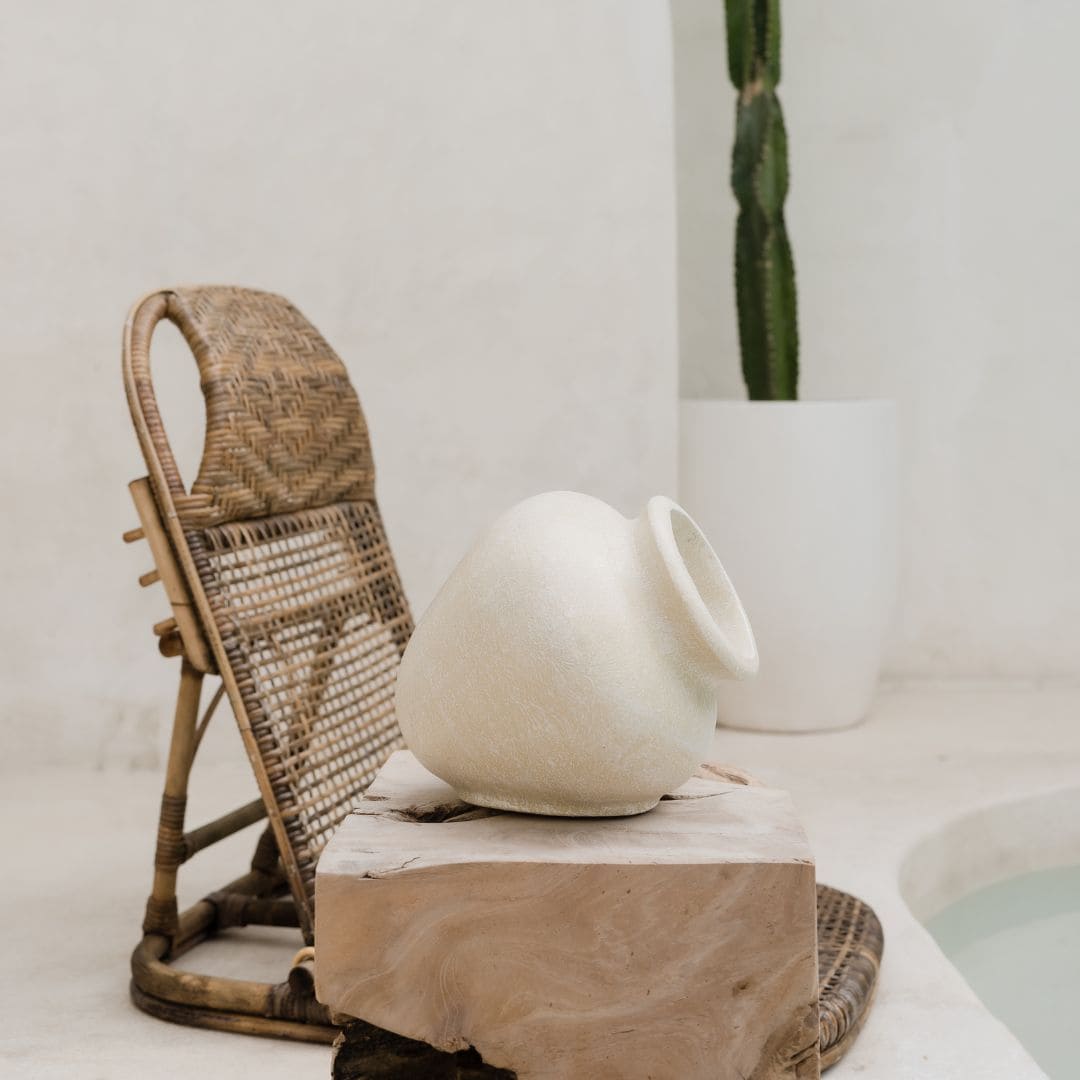 Agni Angled Terracotta Vase