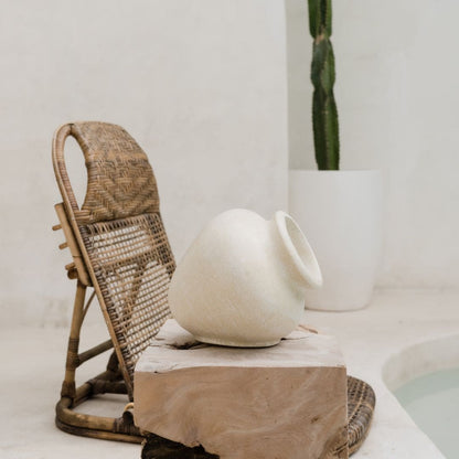 Agni Angled Terracotta Vase